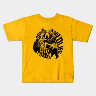 Bear power II Kids T-Shirt